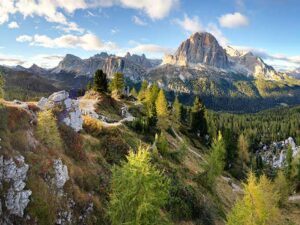Izlet Dolomiti Tri Cine Passo Pordoi in Piz Boe