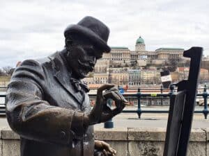 Umetniške skulpture na ulicah Budimpešte